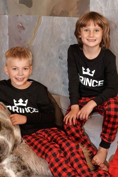 Chłopięca piżamka PRINCE dla prawdziwego Księcia