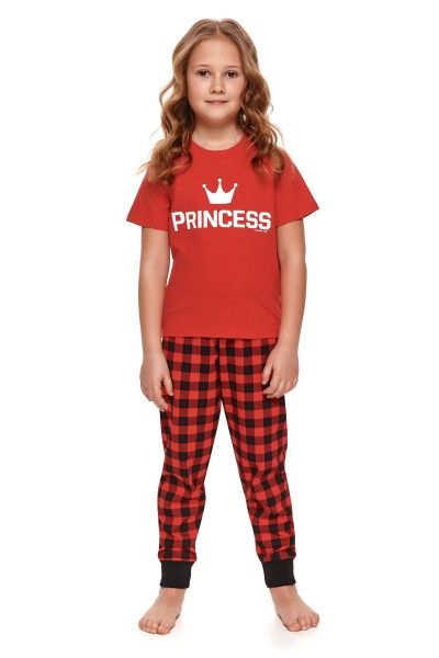 Dziewczęca piżamka PRINCESS z długimi spodniami