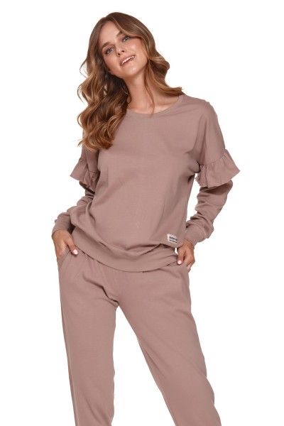 Women's pyjamas with frill