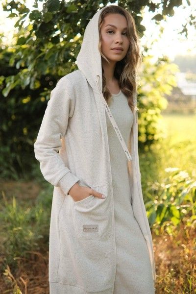 Dressing gown WITH HEMP