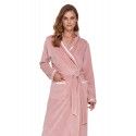Light pink velvet robe
