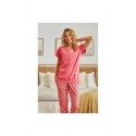 Women's pajama with checked...