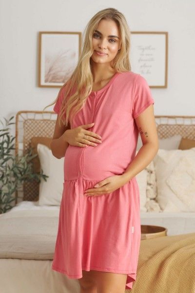 Women's maternity breastfeeding nightdress