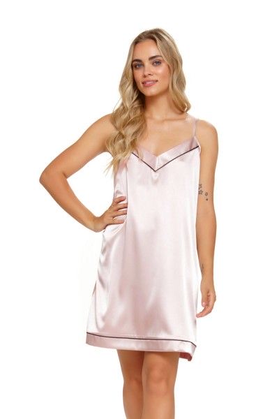 SECOND GRADE WITH DEFECT Viscose satin nightdress