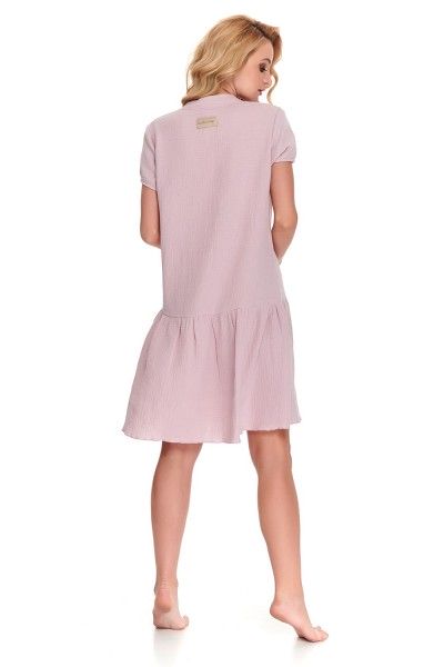 Woman's pink muslin nightshirt
